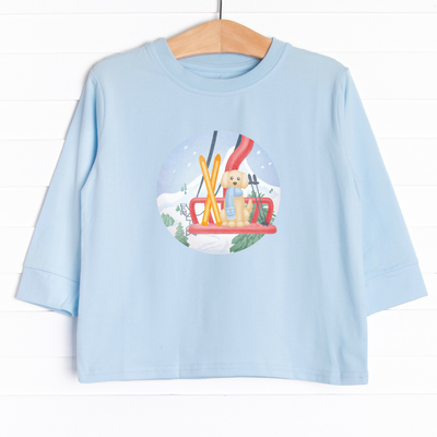 Alpine Ridge Retriever Boy Long Sleeve Graphic Tee