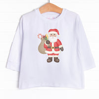 Down The Chimney Delivery Long Sleeve Graphic Tee Fair Skin Tone