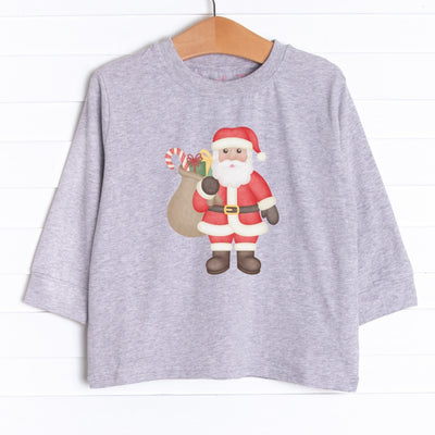 Down The Chimney Delivery Long Sleeve Graphic Tee Fair Skin Tone