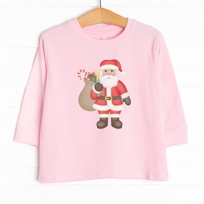 Down The Chimney Delivery Long Sleeve Graphic Tee Fair Skin Tone