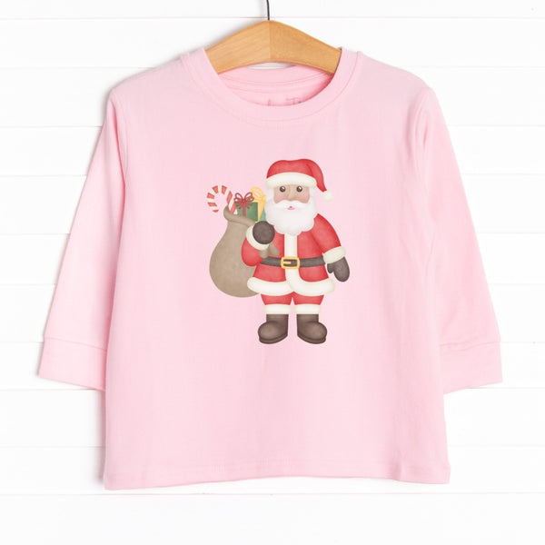 Down The Chimney Delivery Long Sleeve Graphic Tee Fair Skin Tone