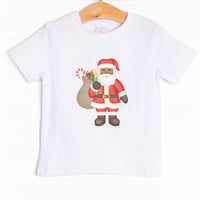 Down The Chimney Delivery Graphic Tee Dark Skin Tone