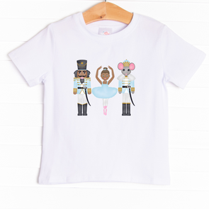 Holiday at the Ballet Graphic Tee Dark Skin Tone