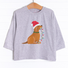 Holiday Pup Long Sleeve Graphic Tee