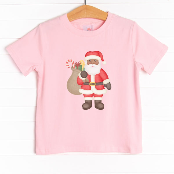 Down The Chimney Delivery Graphic Tee Dark Skin Tone