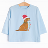 Holiday Pup Long Sleeve Graphic Tee