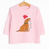 Holiday Pup Long Sleeve Graphic Tee