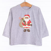 Down The Chimney Delivery Long Sleeve Graphic Tee Dark Skin Tone