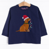 Holiday Pup Long Sleeve Graphic Tee
