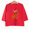 Holiday Pup Long Sleeve Graphic Tee