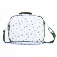 Migrating Mallards Oxford Lunch Box, Blue