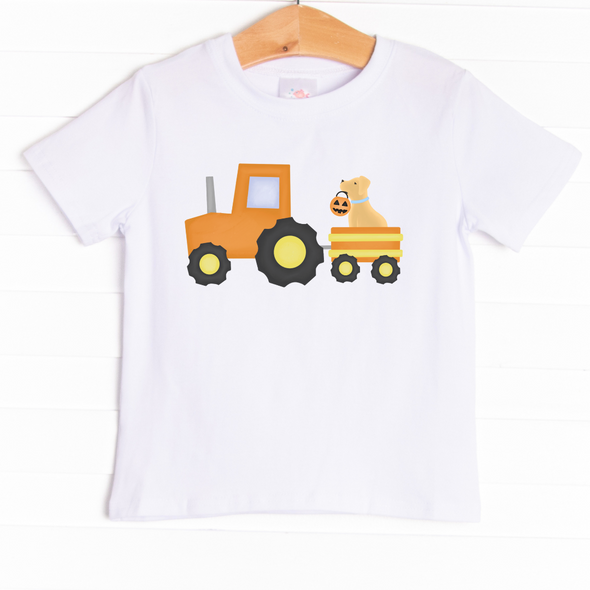 Trick or Treat Tractor Graphic Tee