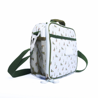 Migrating Mallards Oxford Lunch Box, Blue