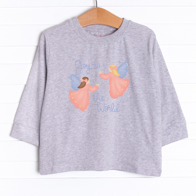 Christmas Angels Long Sleeve Graphic Tee