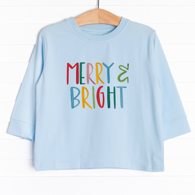 Merry and Bright Long Sleeve Graphic Tee