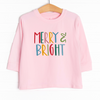 Merry and Bright Long Sleeve Graphic Tee