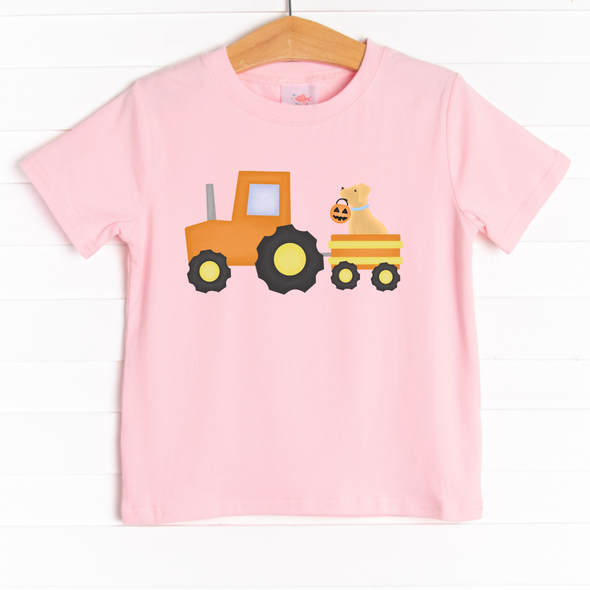 Trick or Treat Tractor Graphic Tee
