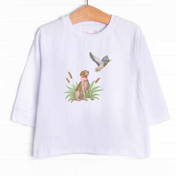 Pond Patrol Girl Long Sleeve Graphic Tee