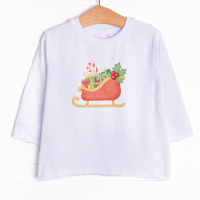 Seasonal Sleigh Ride Long Sleeve Graphic Tee