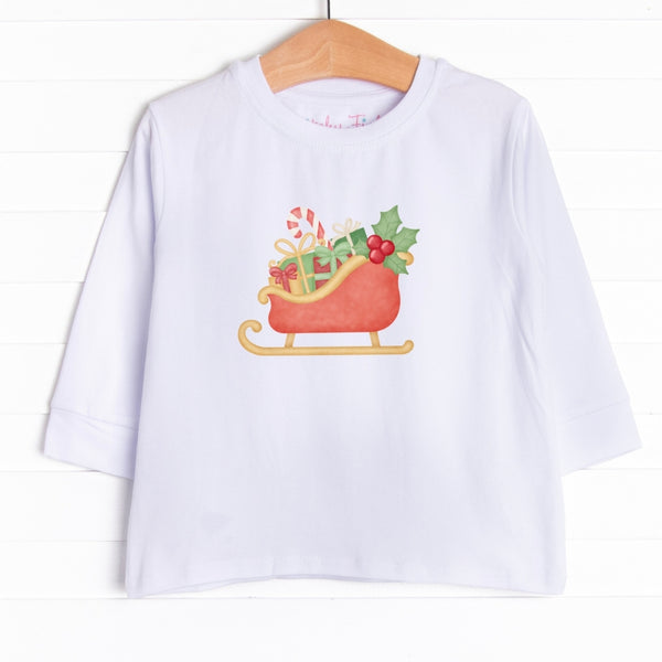 Seasonal Sleigh Ride Long Sleeve Graphic Tee