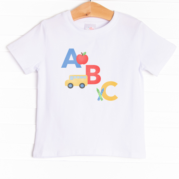 Alphabet Academics Boy Graphic Tee