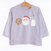 Santa's Favorites Long Sleeve Graphic Tee Fair Skin Tone