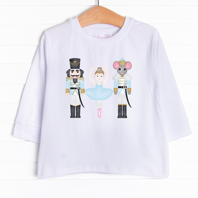 Holiday at the Ballet Long Sleeve Graphic Tee Fair Skin Tone