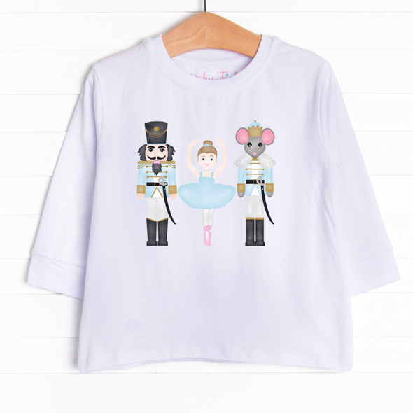 Holiday at the Ballet Long Sleeve Graphic Tee Fair Skin Tone
