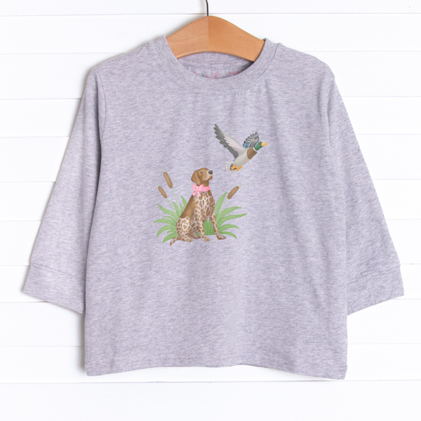 Pond Patrol Girl Long Sleeve Graphic Tee