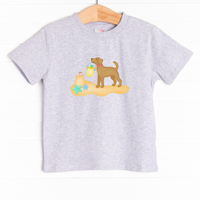 Beach Pail Pup Boy Graphic Tee