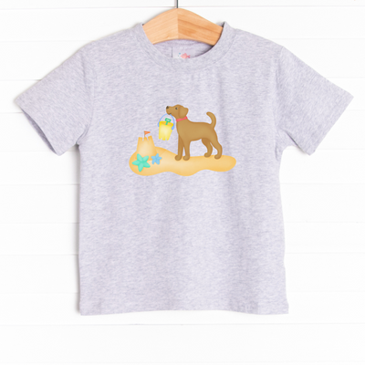 Beach Pail Pup Boy Graphic Tee