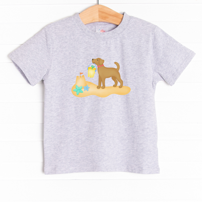 Beach Pail Pup Boy Graphic Tee