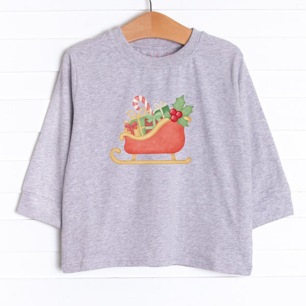 Seasonal Sleigh Ride Long Sleeve Graphic Tee
