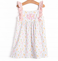 In the Jungle Ruffle Dress, Pink