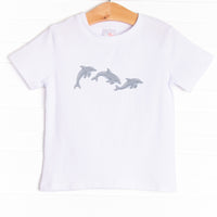 Dolphin Dive Graphic Tee