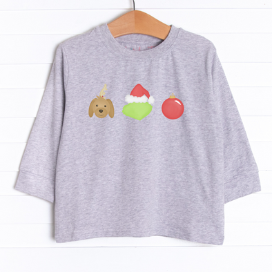 Stealing Christmas Long Sleeve Graphic Tee