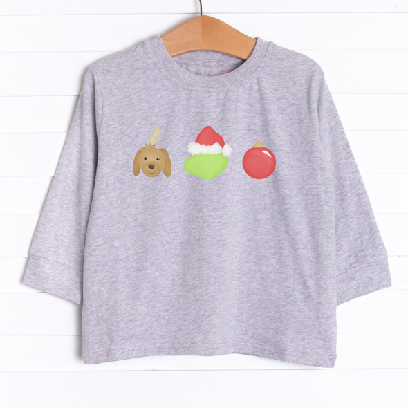 Stealing Christmas Long Sleeve Graphic Tee