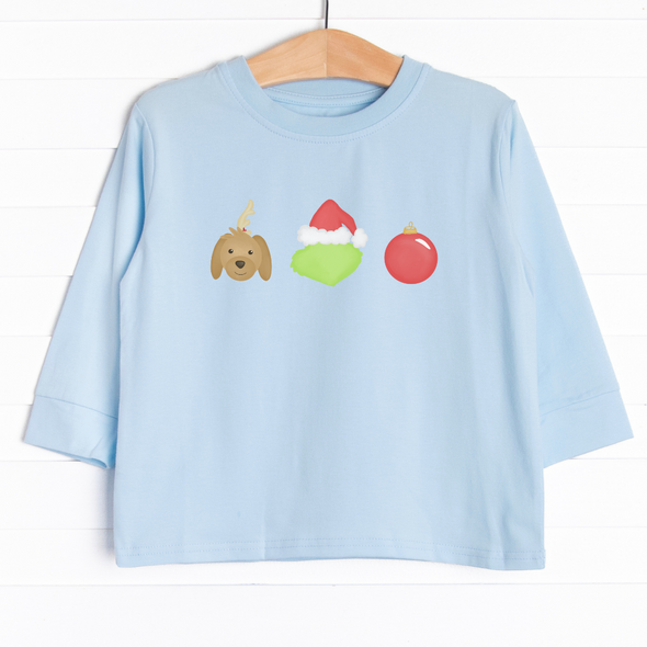 Stealing Christmas Long Sleeve Graphic Tee