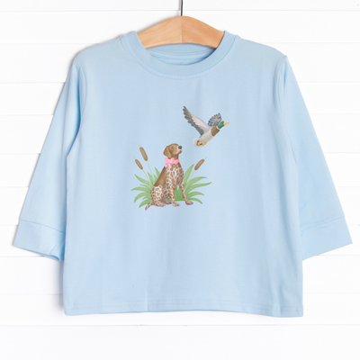 Pond Patrol Girl Long Sleeve Graphic Tee