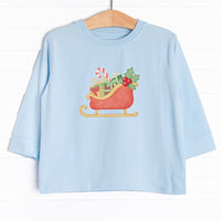 Seasonal Sleigh Ride Long Sleeve Graphic Tee