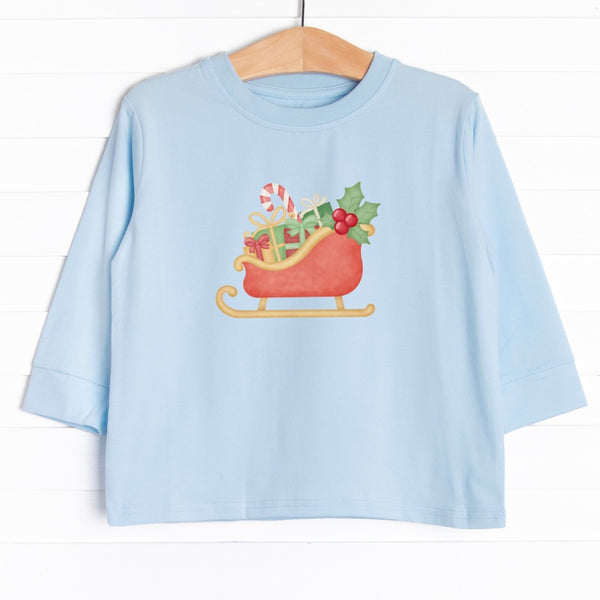 Seasonal Sleigh Ride Long Sleeve Graphic Tee