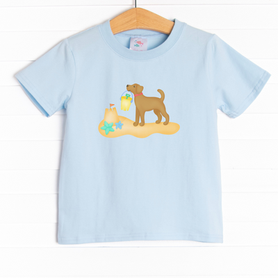 Beach Pail Pup Boy Graphic Tee