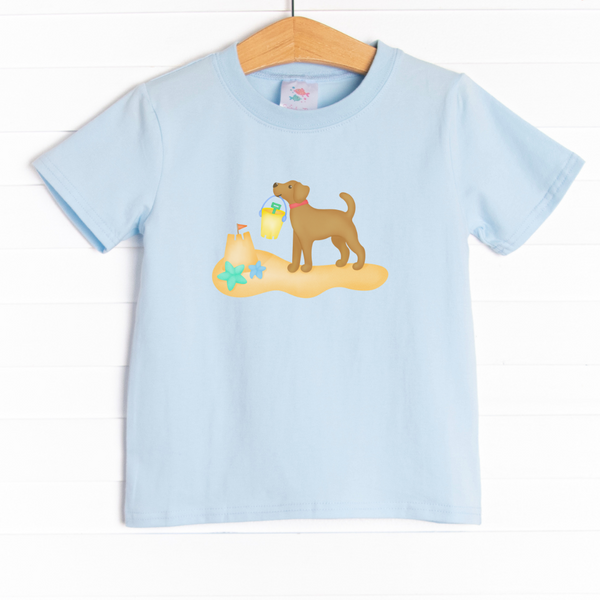 Beach Pail Pup Boy Graphic Tee