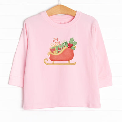 Seasonal Sleigh Ride Long Sleeve Graphic Tee