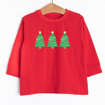 Tannenbaum Tinsel Long Sleeve Graphic Tee