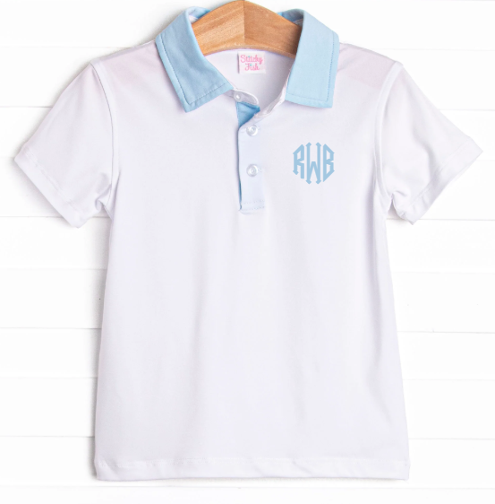 Perry Performance Polo, White