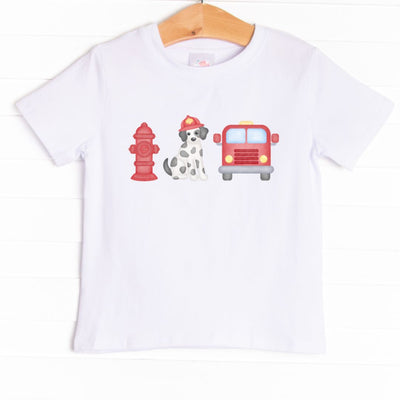 Dalmatian on Duty Graphic Tee