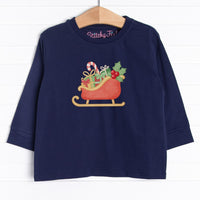 Seasonal Sleigh Ride Long Sleeve Graphic Tee