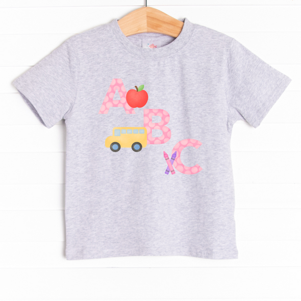 Alphabet Academics Girl Graphic Tee