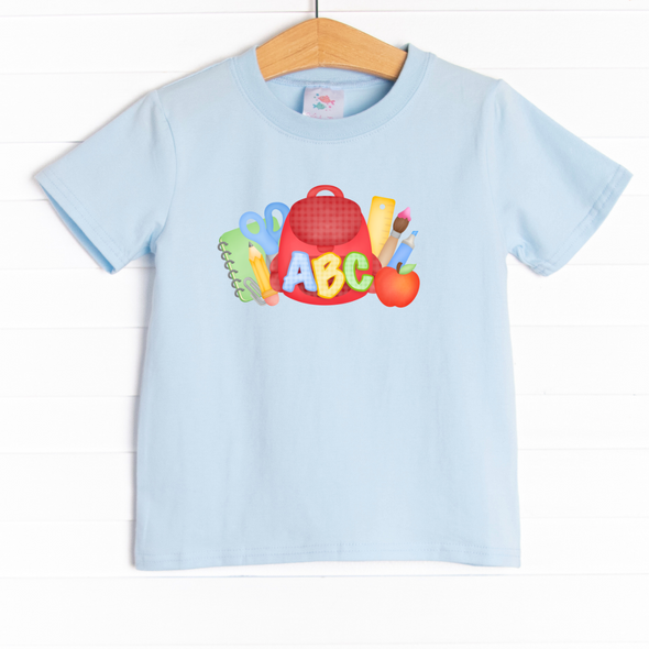 School Time Supplies Graphic Tee